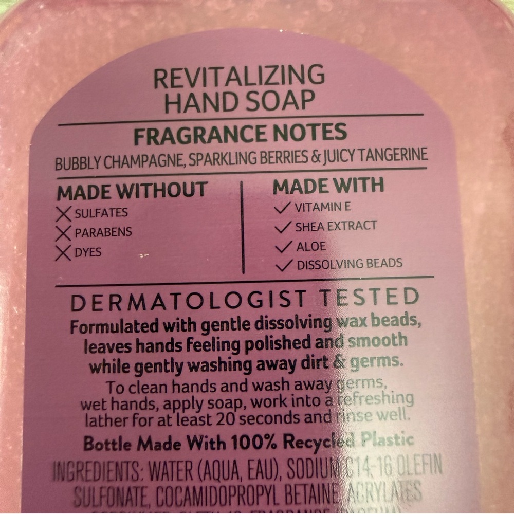 NEW Bath & Body Works CHAMPAGNE TOAST Revitalizing Gel Hand Soap Bundle 2026 - Picture 5 of 6